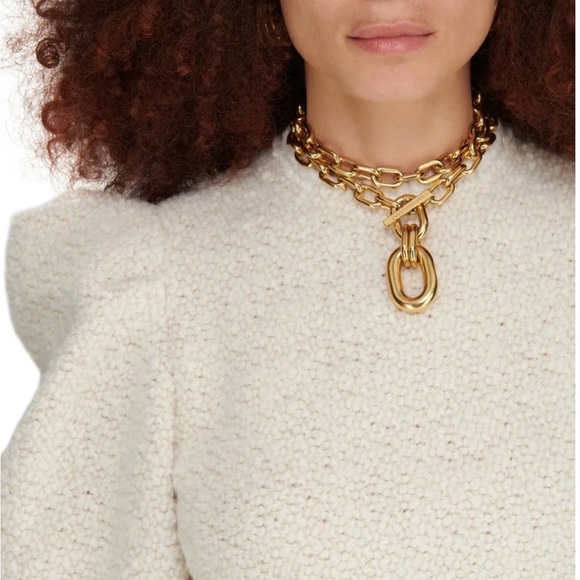 Isabel Marant
Giamili Puff-Sleeve & Peplum-Hem Top NWT - Picture 12 of 14